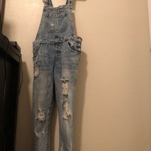 Jean overalls